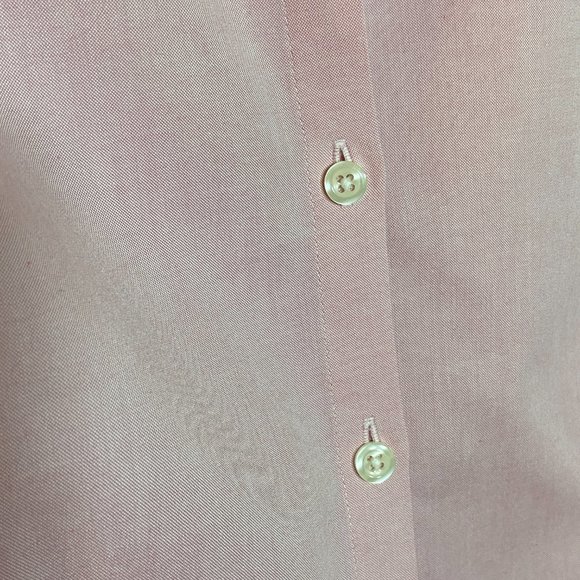 346 Brooks Brothers Pink Blouse Size Plus US 14 - Picture 8 of 11
